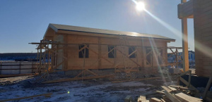 Roof installation completed