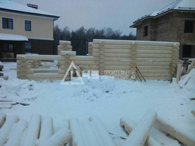 47.27 m2 Bathhouse in the Moscow region.