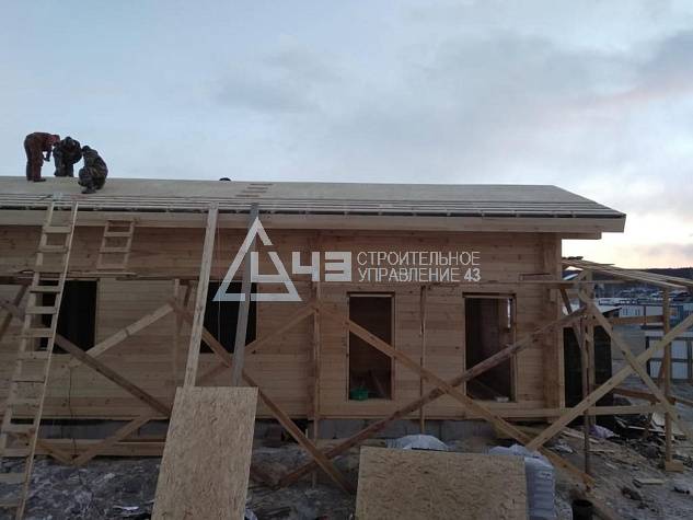 Roof installation completed