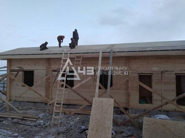 Roof installation completed