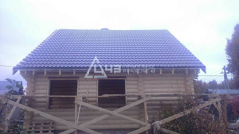 Building from rounded logs in Kazan