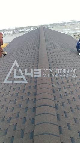 Roof installation completed